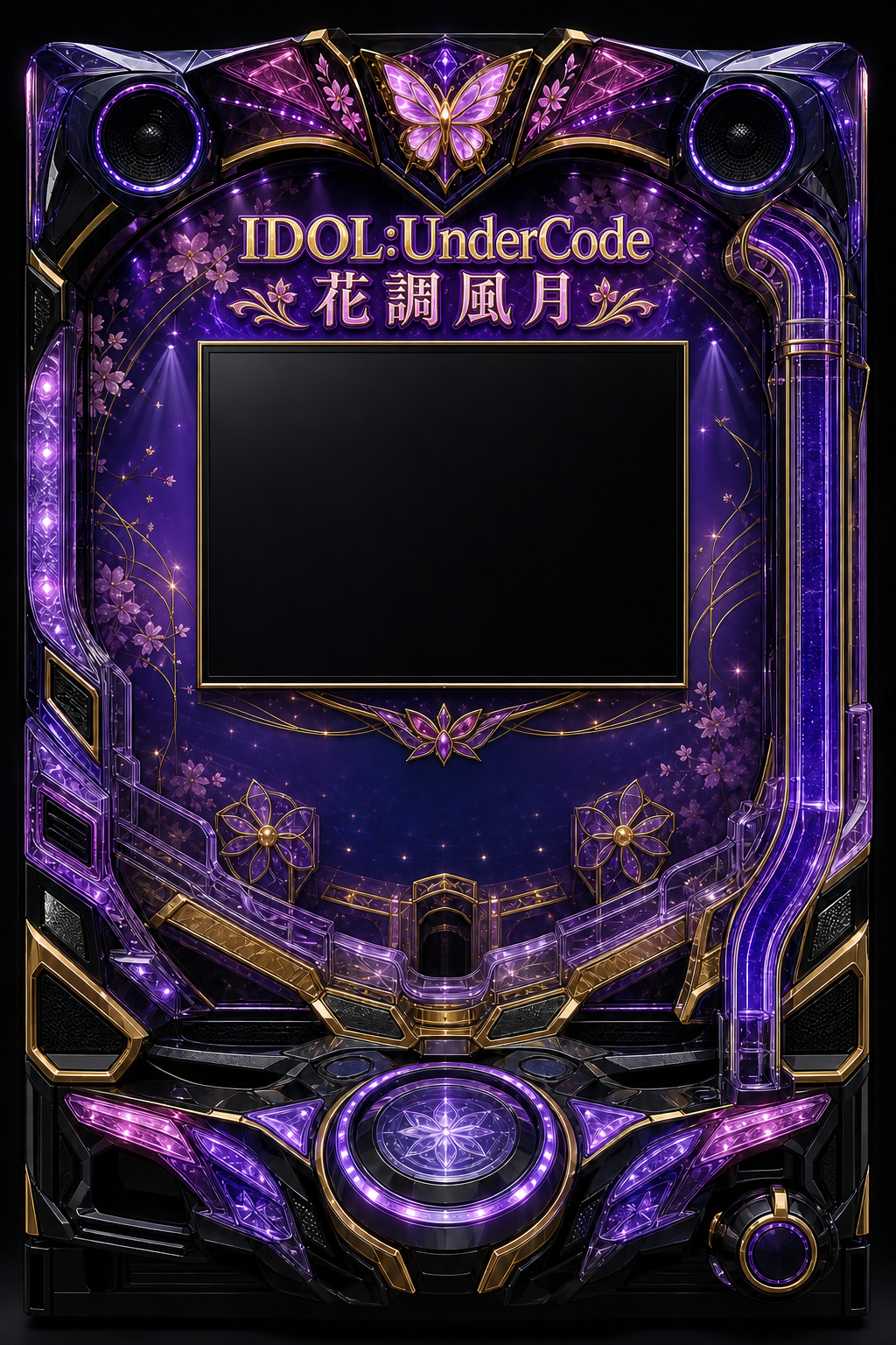 IDOL:UnderCode 花調風月のパチンコ台